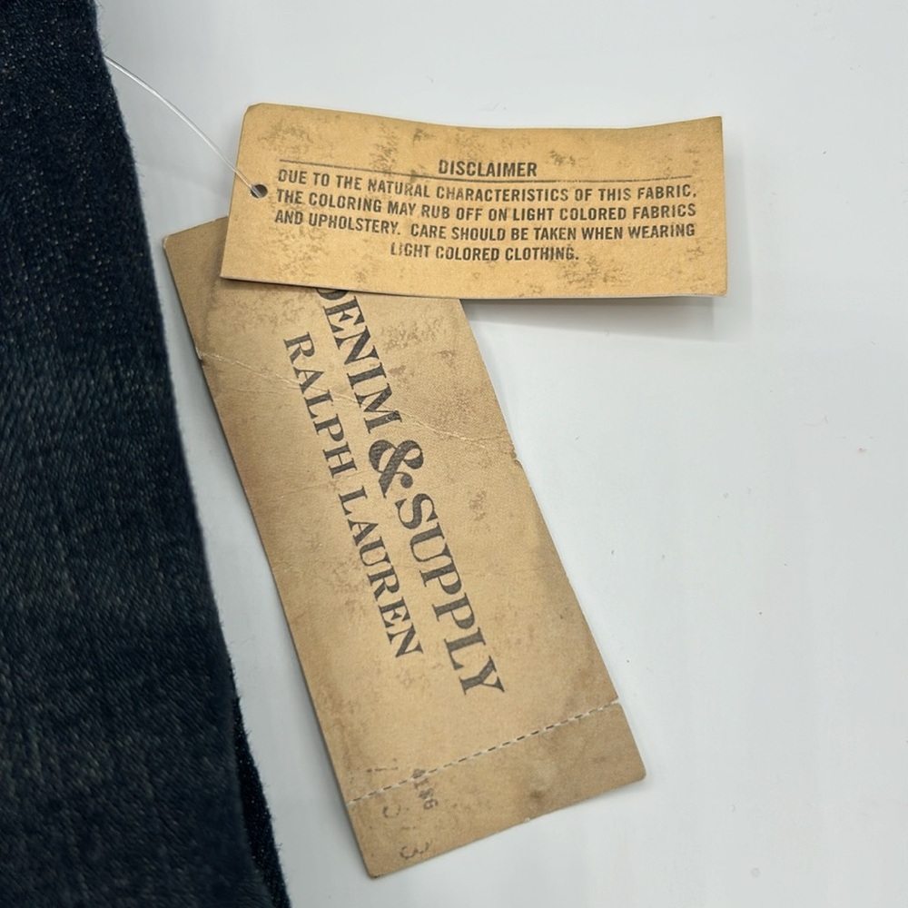 NWT Ralph Lauren Denim & Supply Co Women’s 24x32 Low Slim Denim Jeans - Picture 4 of 10